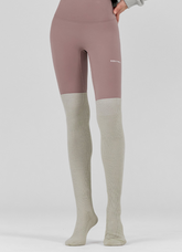 Non-slip Ribbed Over Knee Socks